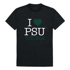 Portland State University Vikings PSU NCAA Cotton I Love Tee T Shirt  