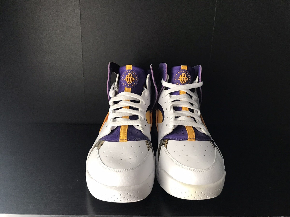 NIKE AIR FLIGHT HUARACHE LAKERS Kobe Bryant | eBay Australia display picture 1