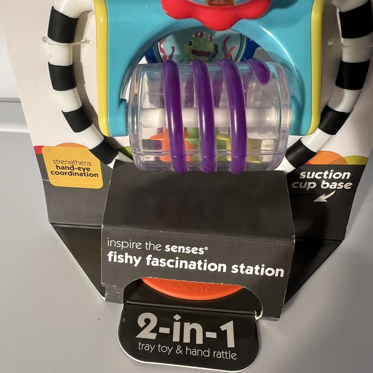 Sassy Fishy Fascination Station Months in Toy Suction Cup