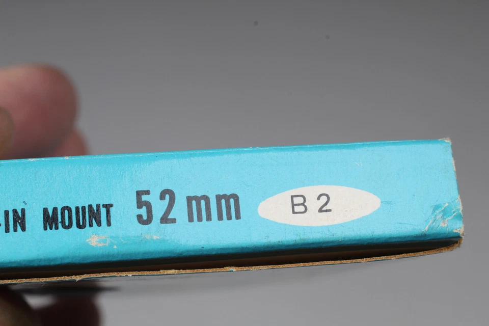 NEW OLD STOCK NIKKOR 52mm B2 BLUE FILTER W NIPPON KOGAKU CASE NIKON - Image 3 of 3