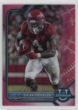 2021-22 Bowman U Chrome Prospects Pink Refractor Brian Robinson Jr #100 1u6