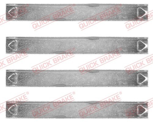 ZUBEHÖRSATZ SCHEIBENBREMSBELAG 109-1857 FÜR JEEP COMMANDER/VAN GRAND/CHEROKEE - Bild 2 von 8