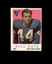 1959 Topps 7 Kyle Rote VG-EX #D1,530457