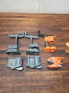 K823 Pipe Clamps Vintage 2 Craftsman 1 Pony