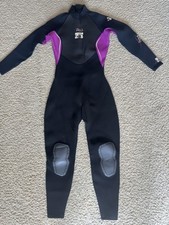 BODY GLOVE PRO 3 Women's Black / Fuschia Full WETSUIT Scuba Dive 3.2mm SIZE 7/8