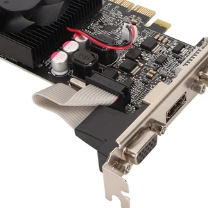 GT730 2GB GDDR3 Ventilateur de refroidissement simple carte graphique 64 810MHz 1000MHz Graphique Nouveau