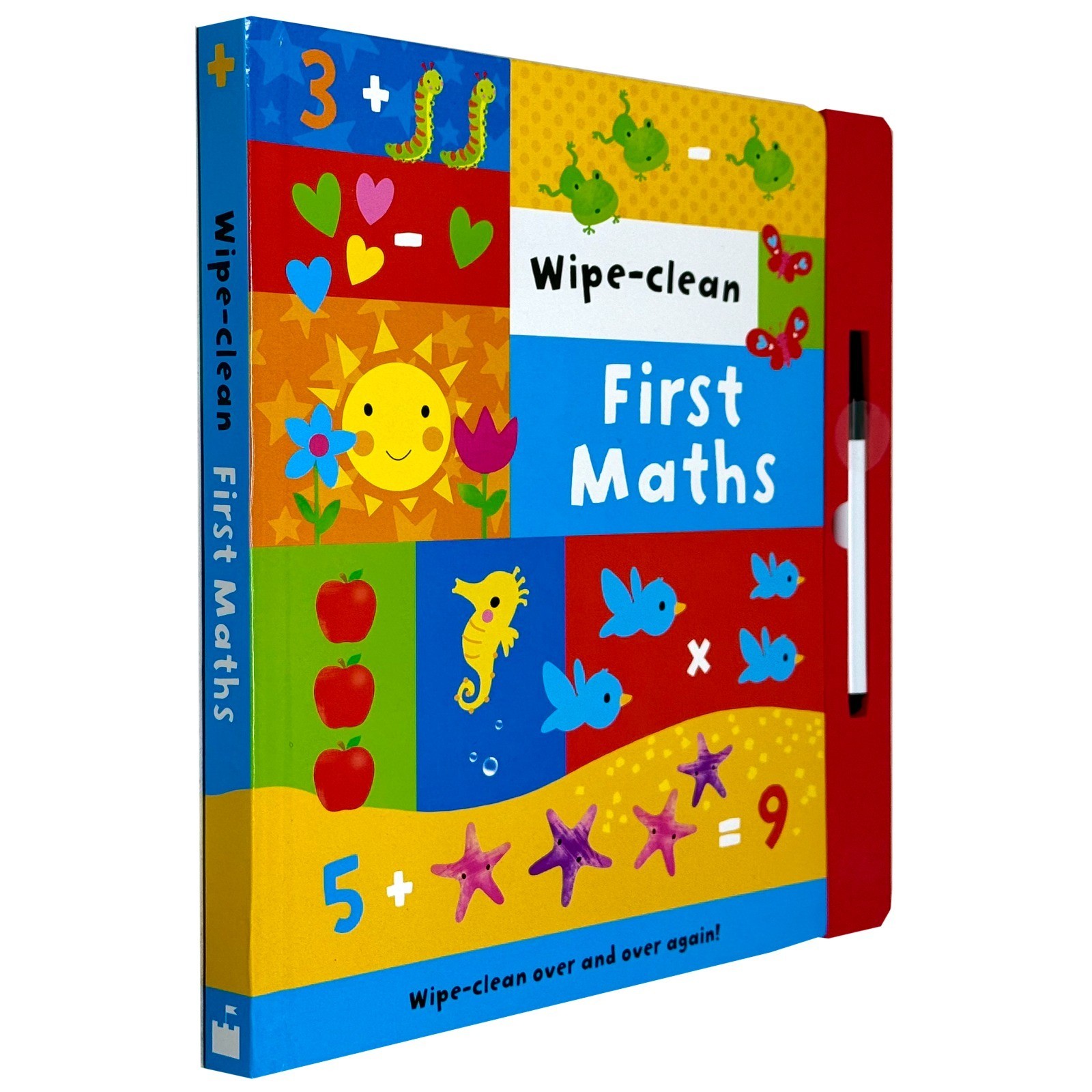 Sandcastle Books Unisex First Maths - Wipe Clean By Board Book - Image 2