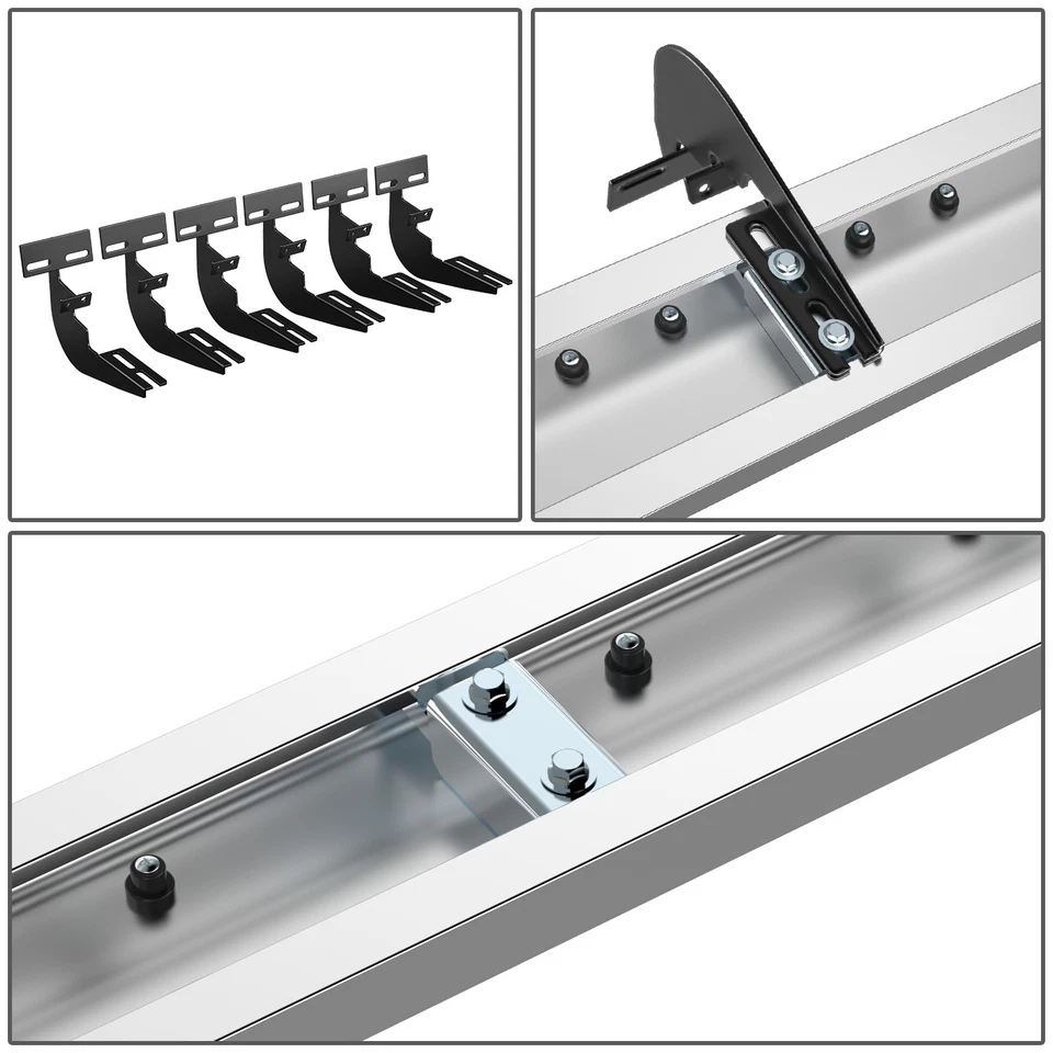 Ram 1500 2500 3500 2009-2024 doble cabina 4 puertas estriberas barra Nerf escalón lateral Foto 4 de 4