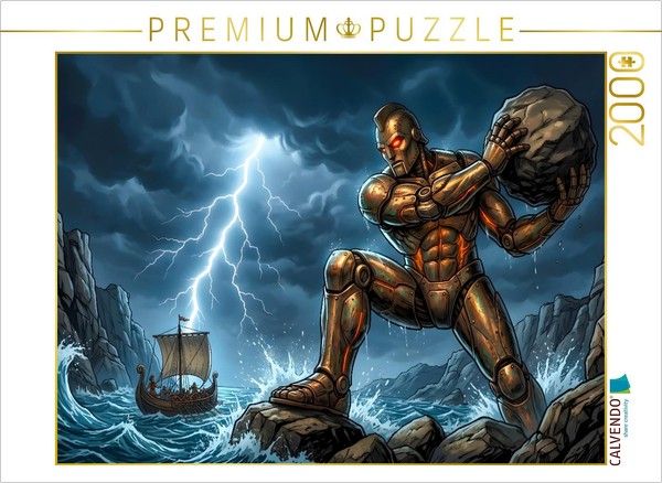 Calvendo Puzzle Talos, Der Bronze-WäChter | 2000 Teile Lege-GrößE 90X67Cm Foto-P-image