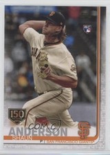 2019 Topps Update 150th Anniversary Shaun Anderson #US142 12g7
