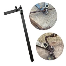 Manual Bending Machine Small Bending Tool Saves Effort Metal Rod Bender for Road