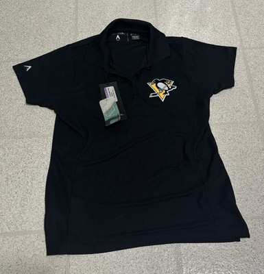 Pittsburgh Penguins Antigua Black Polo Xs New With Tags