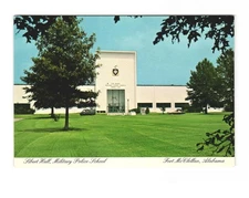 Sibert Hall Fort McClennan AL vintage postcard unposted