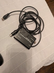 Sega Saturn Console Black MK-80000A With  Power & Video Cords and Game