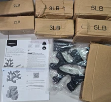 Neoprene Dumbbell Set W/ Rack 2lb 3lb 5lb Durable Home Workout Gym Fitness New