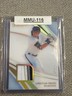 Christian Yelich 2021 Panini Immaculate 3 COLOR GAME USED PATCH # /10
