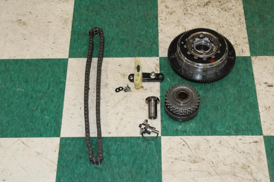 00-06 Heritage Softail Classic FLSCI Clutch Primary Drive Assembly OEM Factory Foto 4 de 4