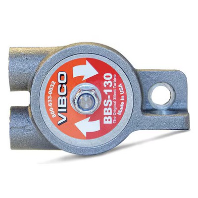 Vibco Bbs-130 Pneumatic Vibrator, 75 Lb, 8000 Vpm, 80 Psi