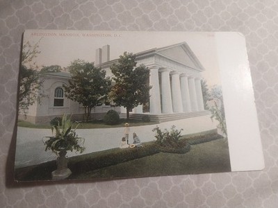 Post Card Arlington Mansion Washington DC Unused