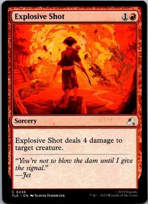Explosive Shot (0236) Avatar: The Last Airbender: Eternal-Legal Regular