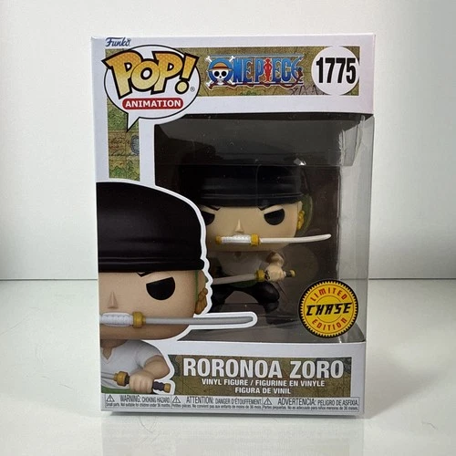 Funko Pop! One Piece Roronoa Zoro Chase Limited Edition #1775 Vinyl Figure 💚