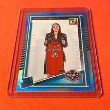 Georgia Amoore .. ROOKIE HOLO .. Washington Mystics .. 2025 Donruss WNBA Card 96