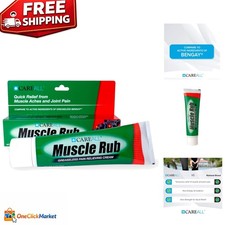 Unscented Non-Greasy Pain Relief Cream - Ultra Strength 3 oz with 10 Menthol