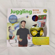 Juggling Book  Kit - Learn Dozens of Juggling Tricks With Scarves  Balls - NEW