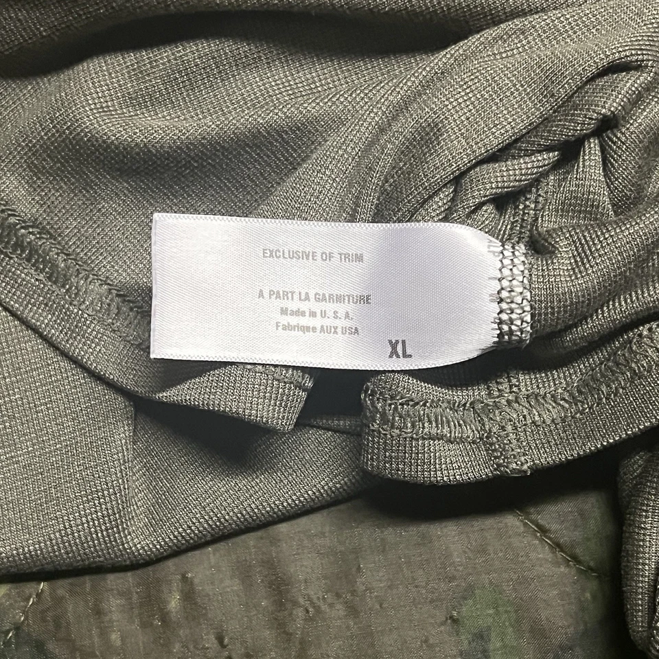 Capa Base Patagonia MARS L1 Capilene Verde Alfa XL CAG DEVGRU AFSOC MARSOC SOFS Foto 4 de 4