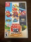Super Mario 3D All-Stars (Nintendo Switch, 2020) Authentic Tested Game CIB