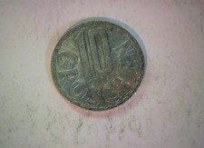 Austria 1975 10 Groschen Second Republic 10 Groschen (scalloped border) Coin