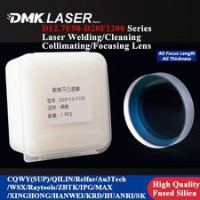 Laser Collimating Focusing Lens D16F50 Fused Silica For Laser Weld/Cleaning Gun