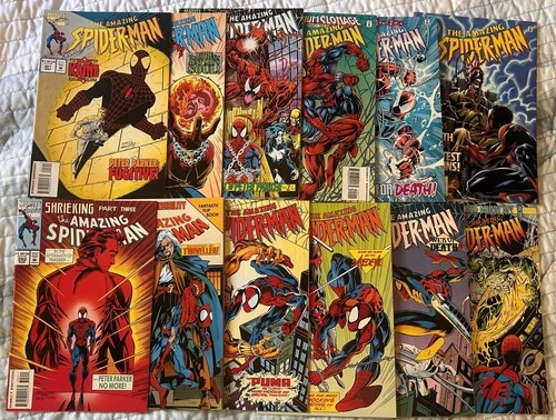 Lot of 12 The Amazing Spider-Man (1994-97) #392, 394-396, 388, 399, 401-405, 422