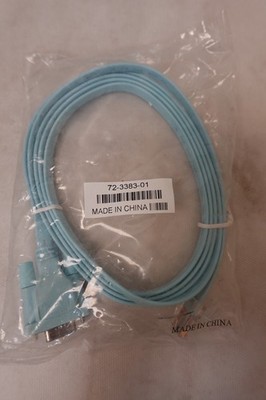 Cisco Console Cable DB9 to RJ45 (NEW) Router/Switch CAB-CONSOLE-RJ45 72-3383-01