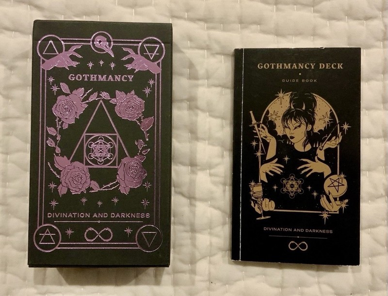 Gothmancy Tarot Deck with Guidebook , Used, in good condition