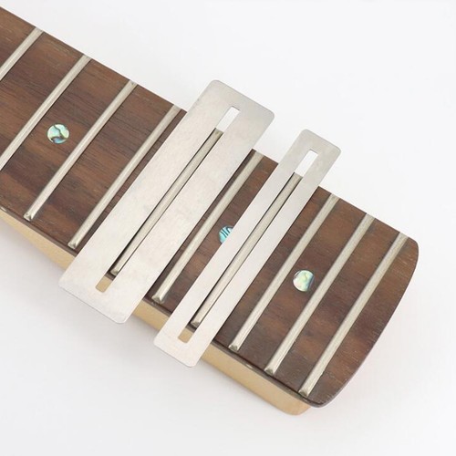 Für Gitarre Bass Griffbrett Schutz Werkzeug Stahl Schutz Set von zwei Stück