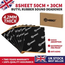 Camper Insulation 4.2mm Thickened Butyl Sound Proof Floor Roof Deadening Foil