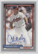 2018 Archives Fan Favorites 1992 Design Silver 96/99 Charles Nagy Auto 1e4s