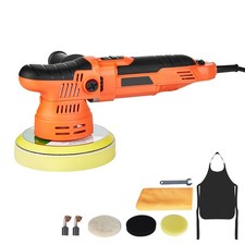 Uimoso 6-inch Car Polisher 650wadjustable Speeds 2000-6800rpm Orbital Design