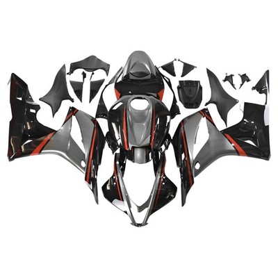 Fairing Kit Bodywork For Honda CBR600RR F5 2007 2008 ABS Fairings Gray Black Red