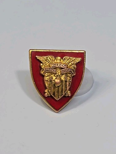 American Ordnance Association Member Lapel Pin Screw-Back