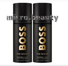 HUGO BOSS - THE SCENT DEO SPRAY   2 x 150ml  ...
