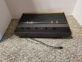 Atari 2600 with Paddles Controllers and 4 Games Untested for Parts Cx-2600a Read