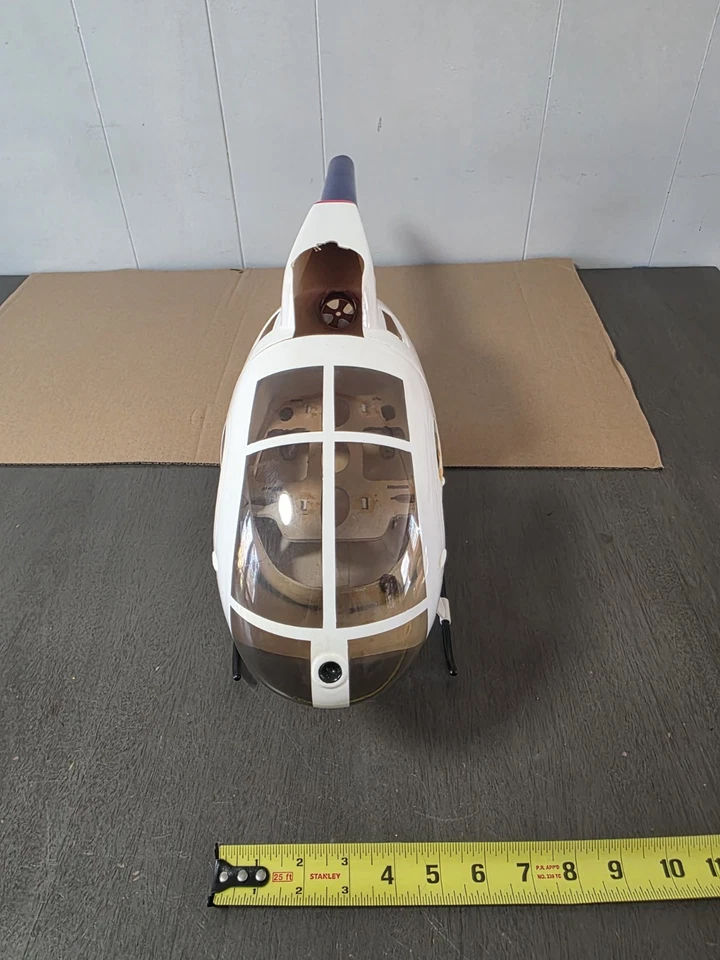Align 450 Scale Fuselage 500E (White/Red) AGNKZ0820106A RC Helicopter Body - Image 4 of 4