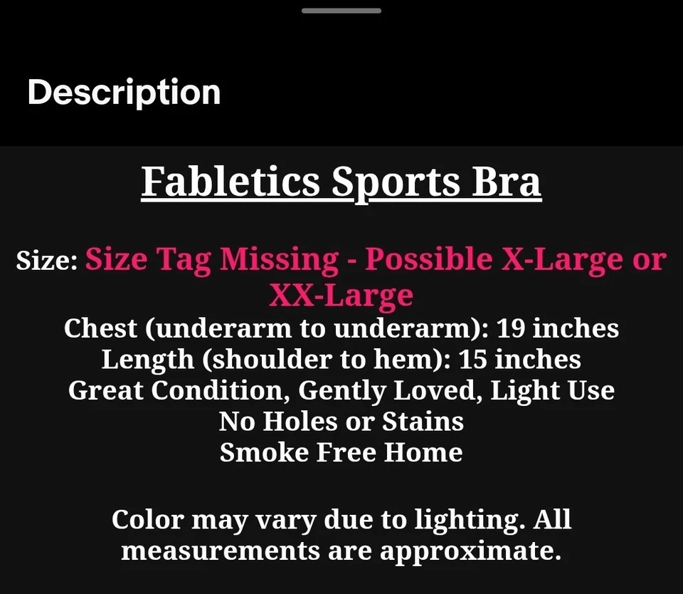 Спортивный бюстгальтер Fabletics On The Go оранжевый взрыв средний удар спортивная спина - Изображение 2 из 4