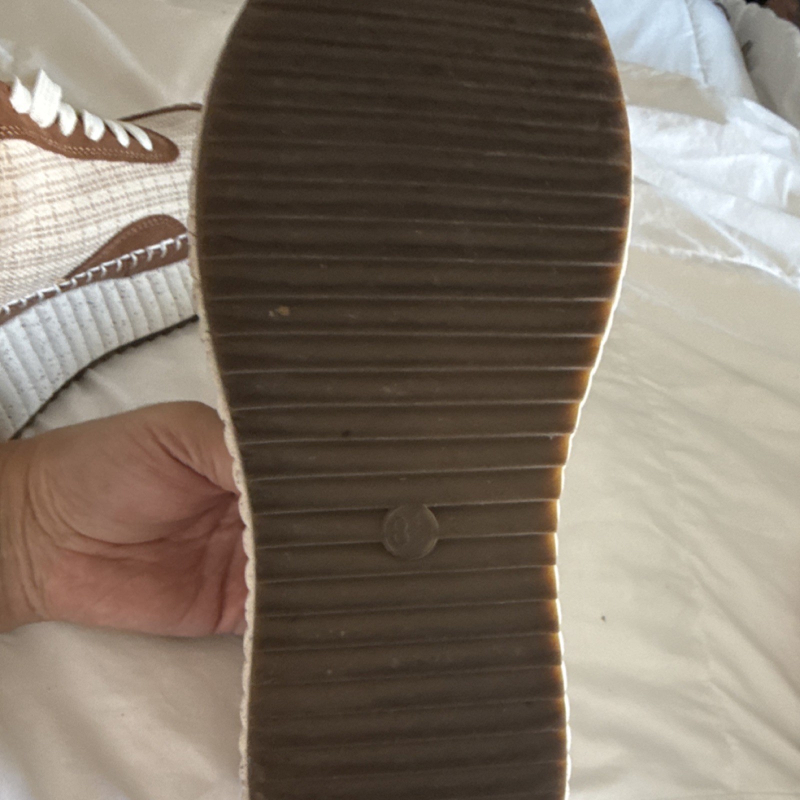 Universal Thread Beige Brown Comfort Sneakers Wom… - image 7