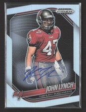 2026 Panini Prizm Black John Lynch Auto #142