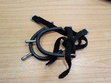 Rubber Covered Long Rounded Spurs with Straps *Free Postage*