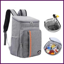 Bolsa de almuerzo térmica portátil de 18L, caja de comida, refrigerador resisten