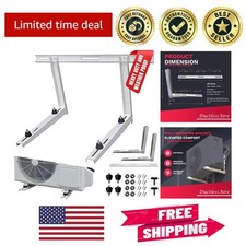 Complete Outdoor Mini Split Wall Mounting Kit - Heavy Duty  Weather Resistant